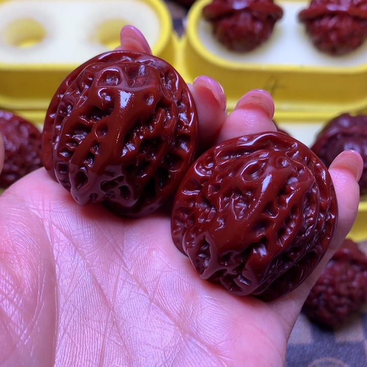 文玩核桃吊坠苹果园38