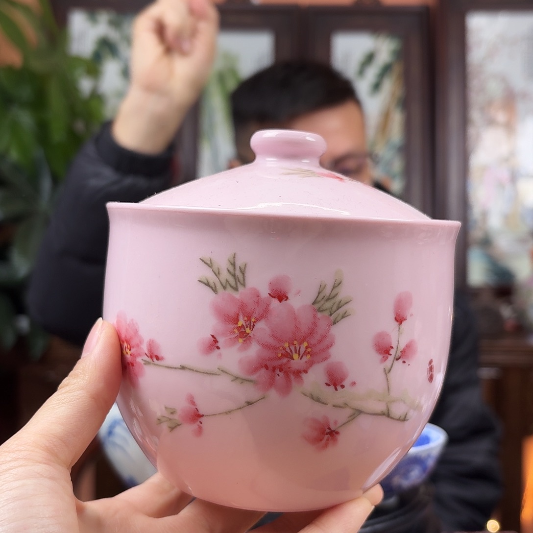 陶摆件景德镇陶瓷手工炖盅