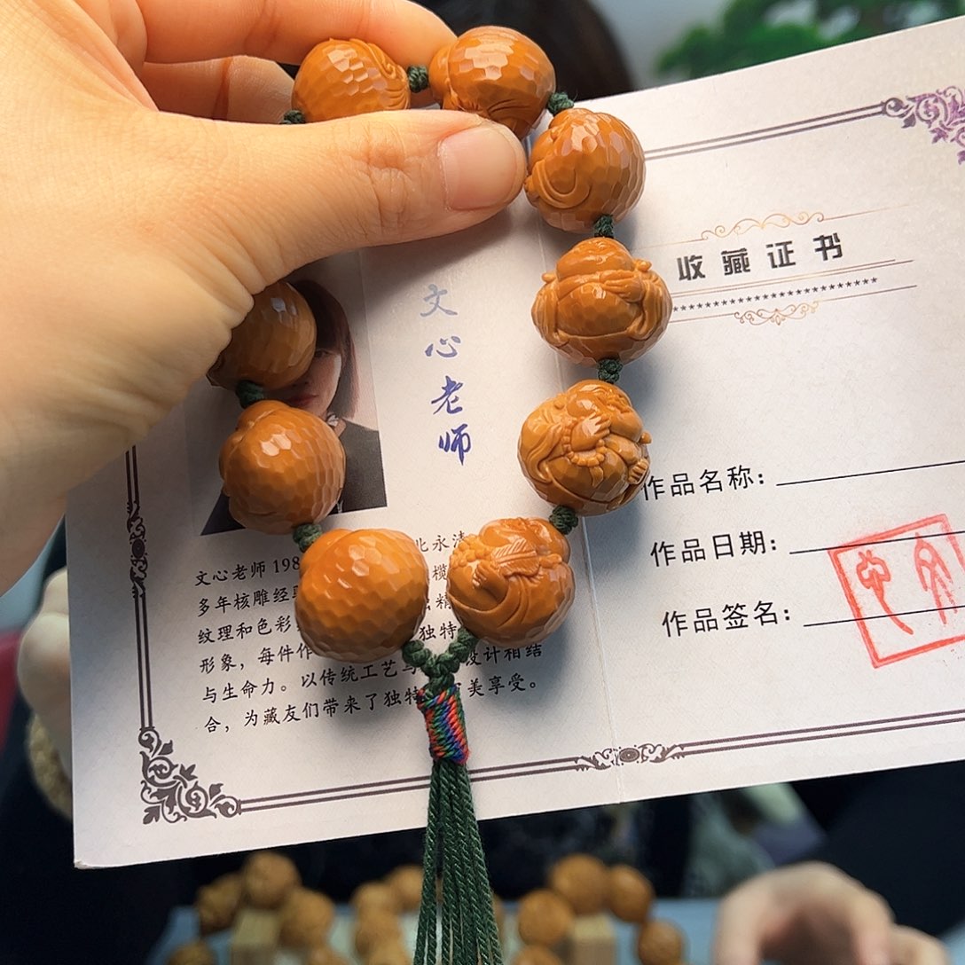 橄榄核手串/手链L**H橄榄核