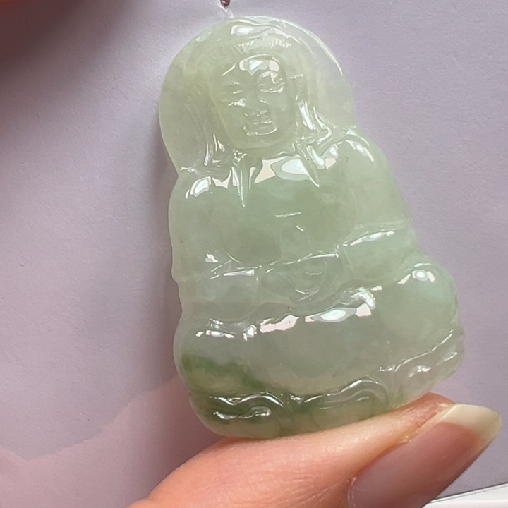 翡翠未镶嵌颈饰吊坠