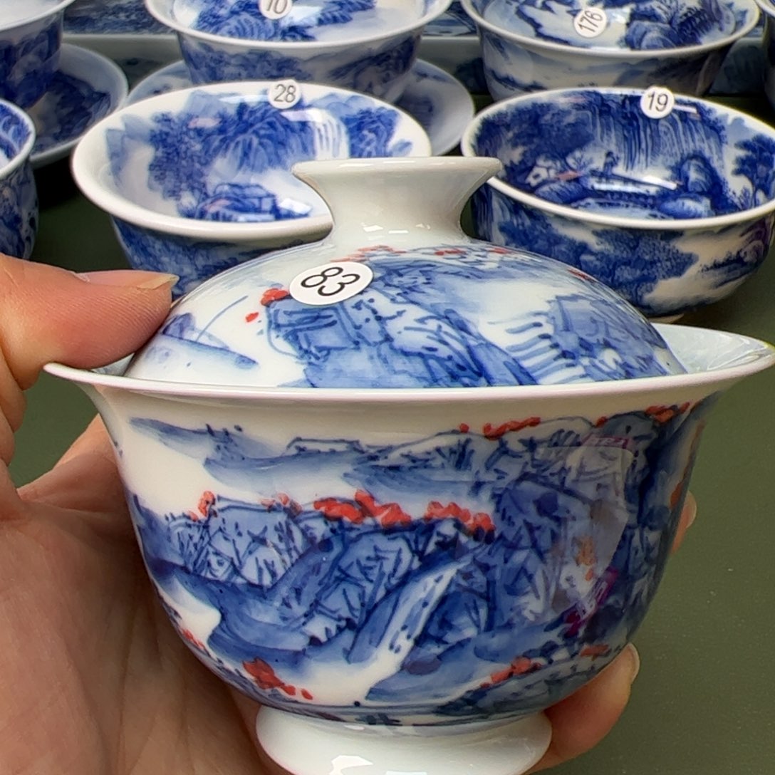 木木景德镇纯手绘茶具83