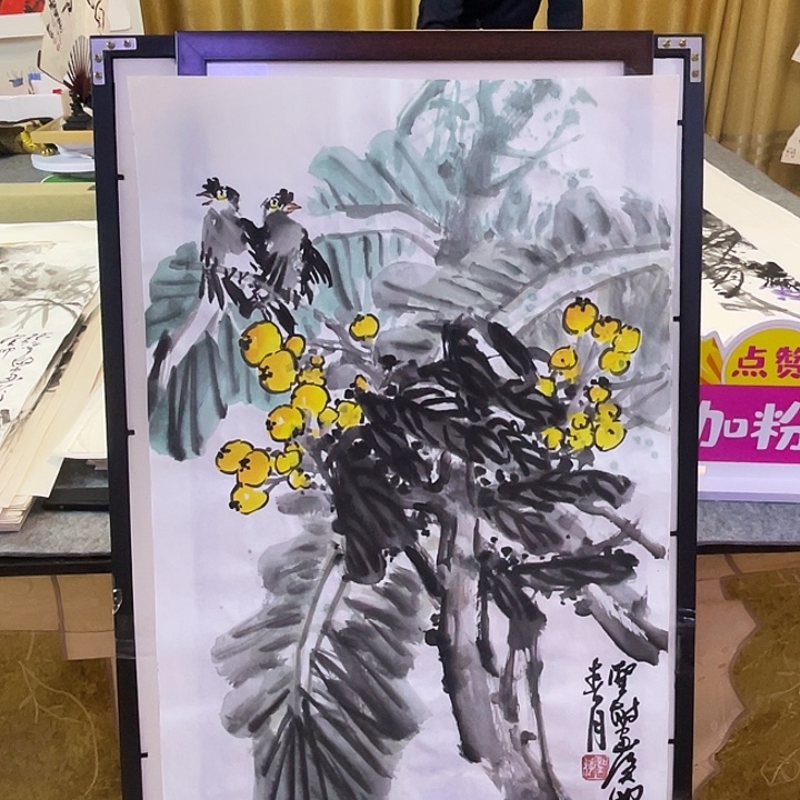 国画张圣敏先生纯手绘作品