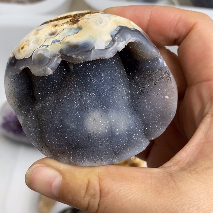 紫晶未镶嵌珠宝半成品