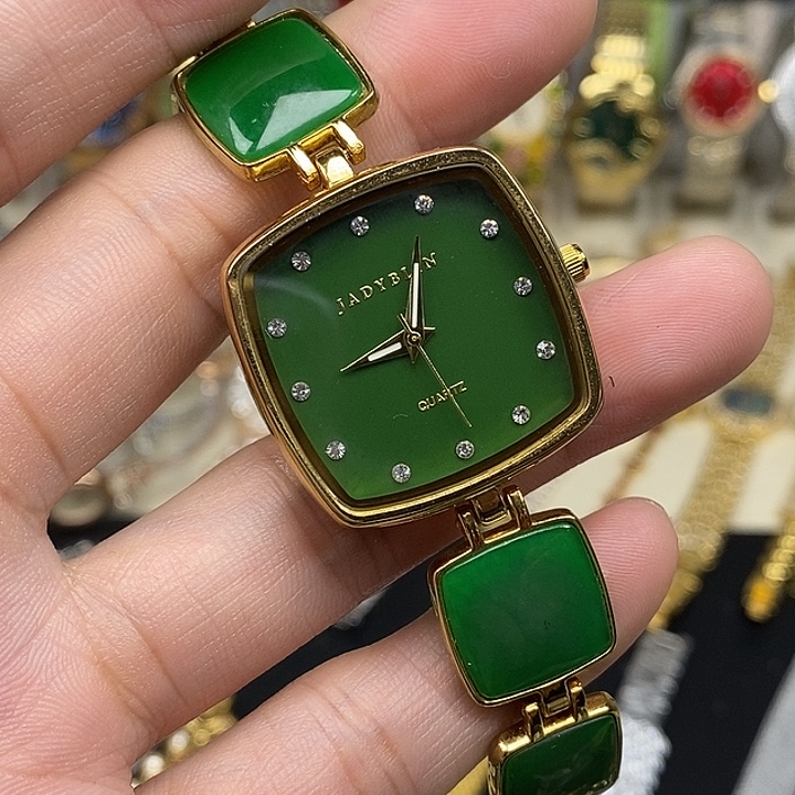 钢金属镀金石英机芯