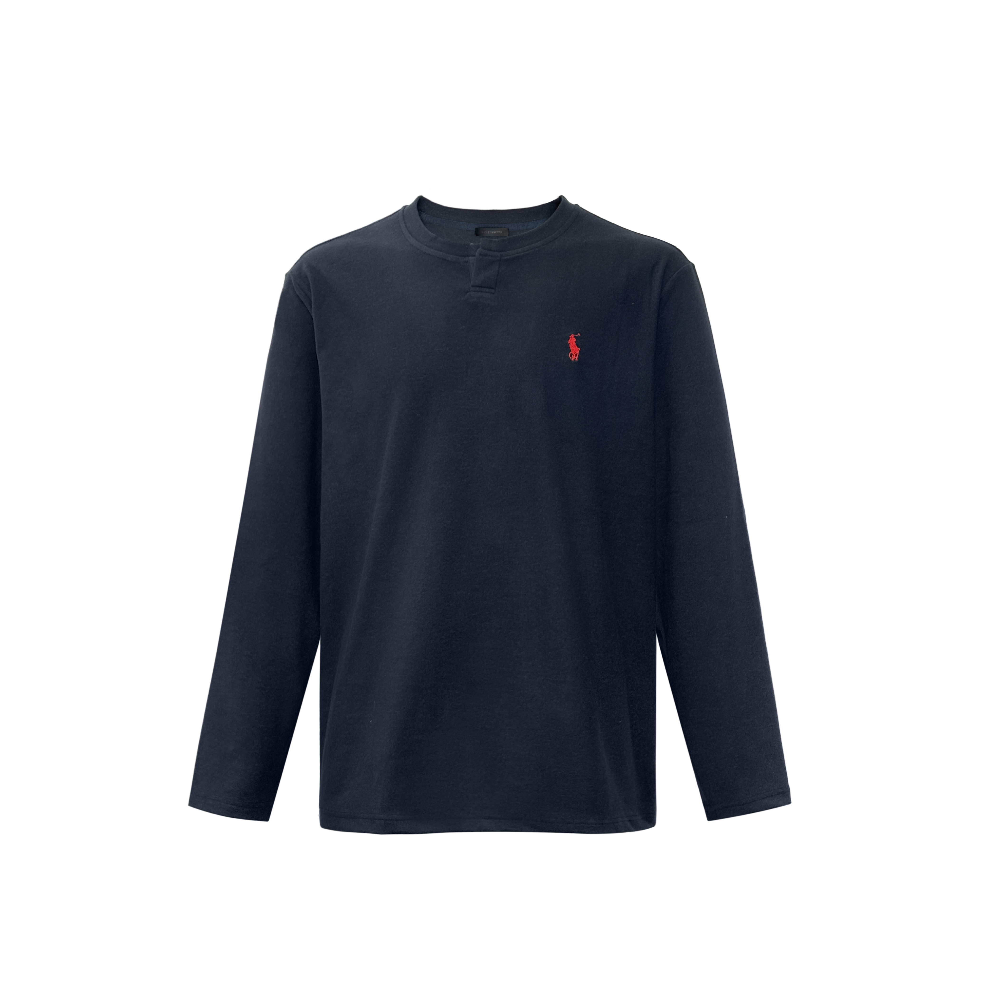 La Mens 25AW桑蚕丝羊毛长袖圆领无性别极简风长袖T恤打底 701