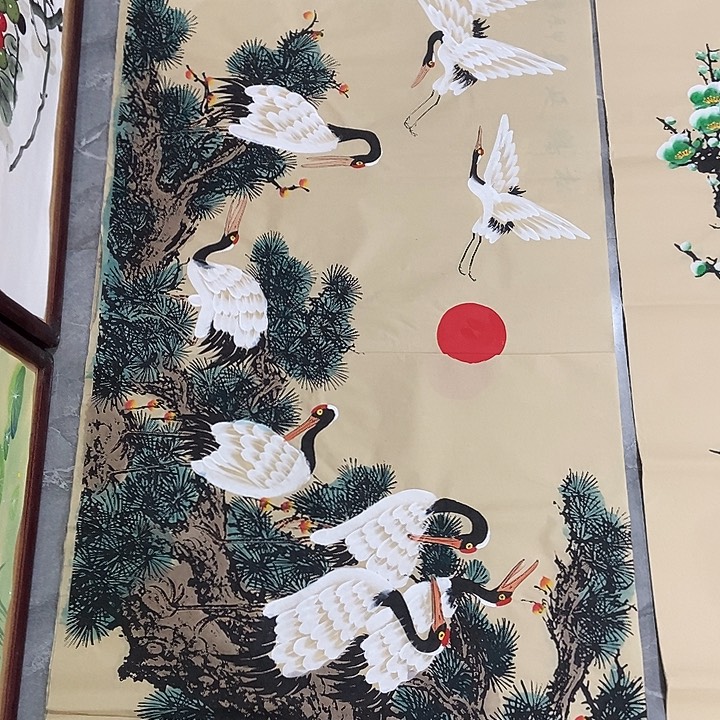 三个张画廊直播间！