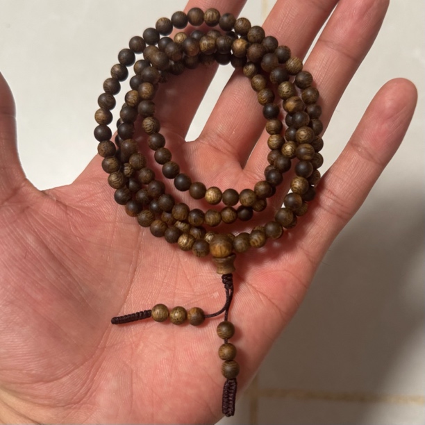 沉香奇楠沉香05圆珠多圈多样性发一C509