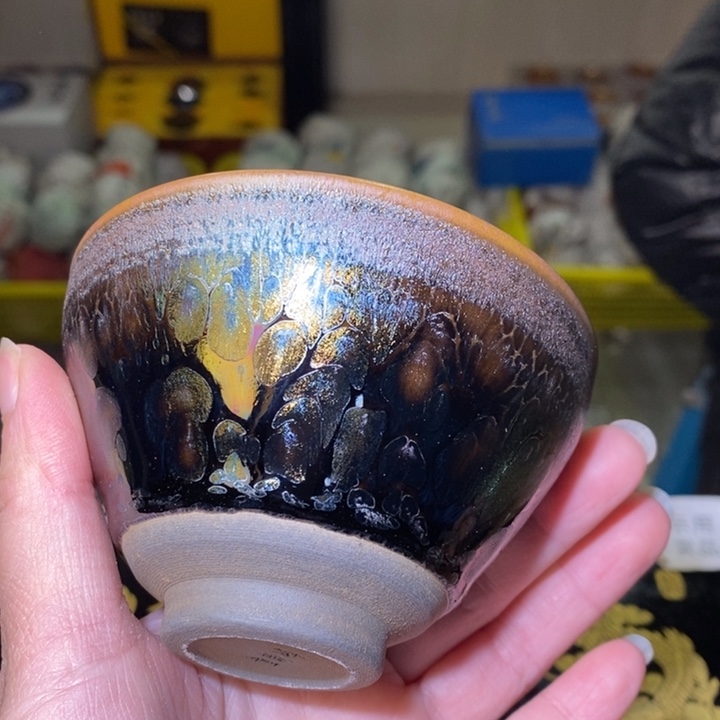 茶盏不带礼盒，建盏主人杯