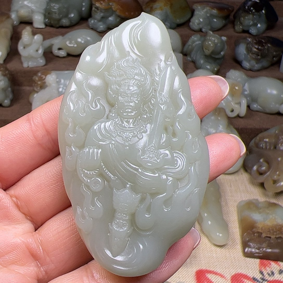 和田玉挂件未镶嵌