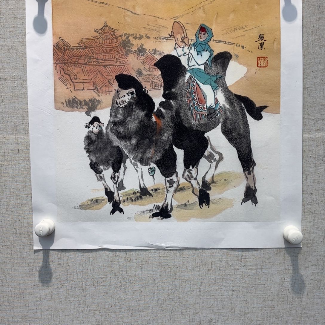 国画亲笔手绘原创