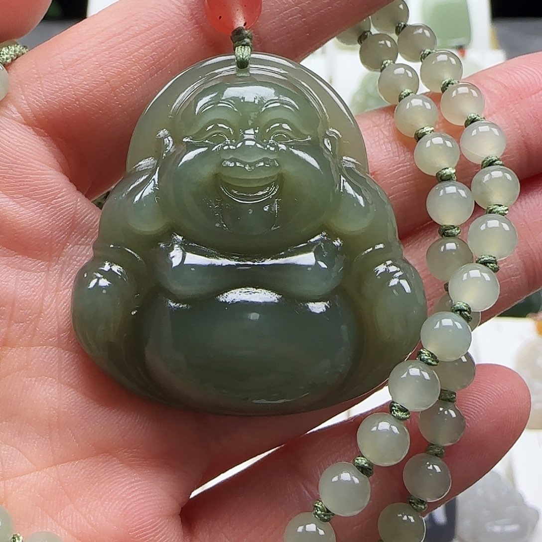 和田玉颈饰未镶嵌40