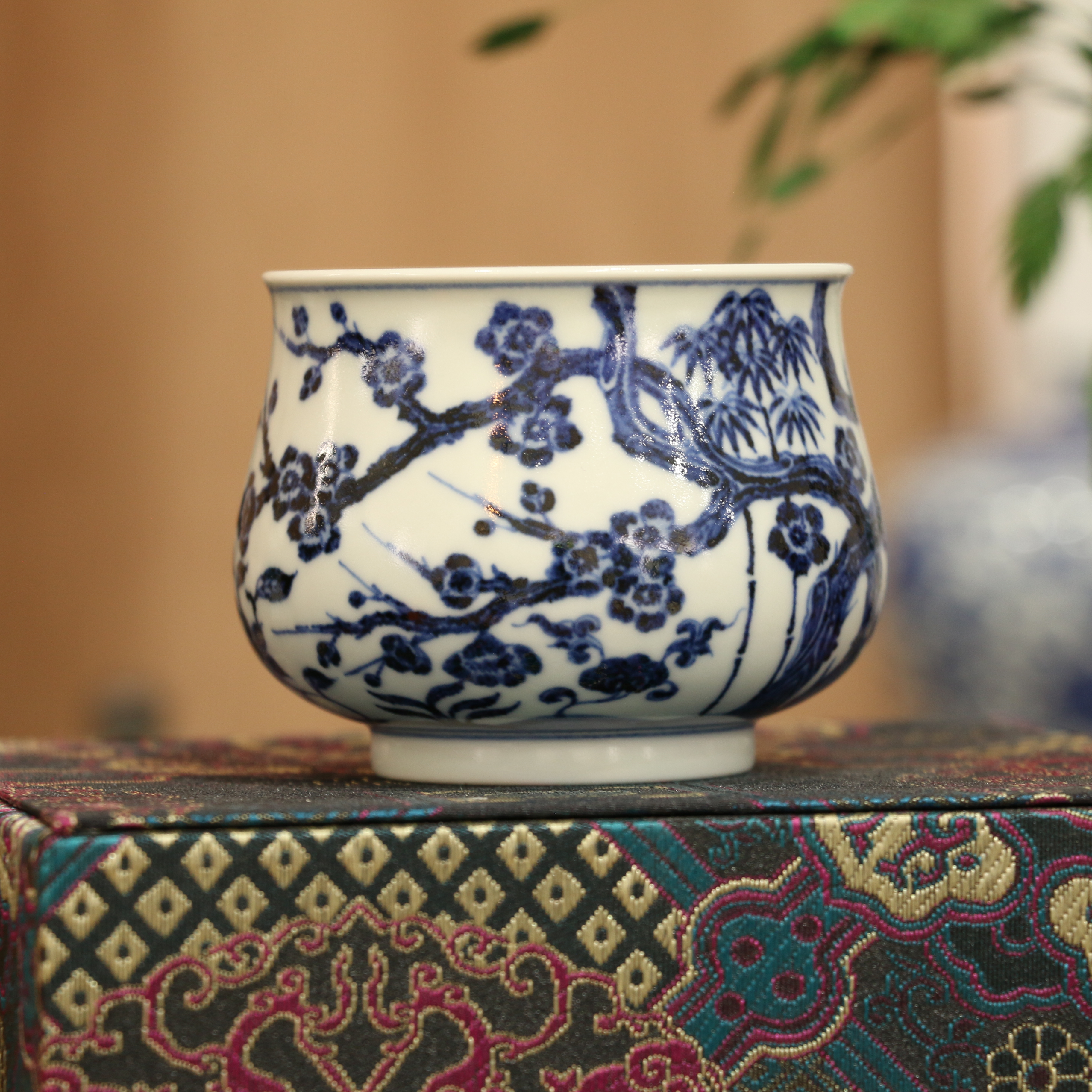 【瓷都朝圣】逸古堂松竹梅炉式杯