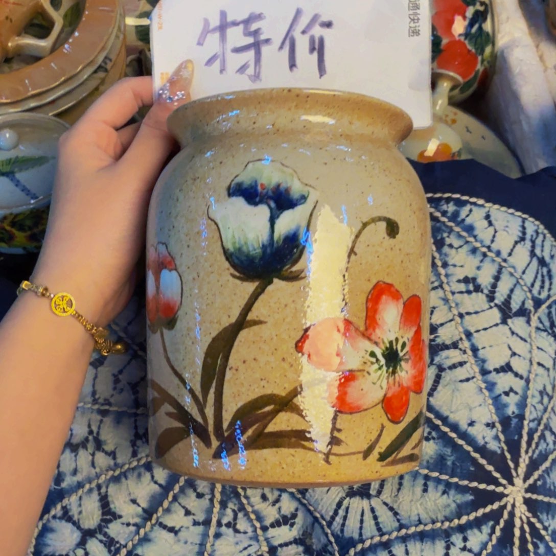 瓷片景德镇陶瓷手工手绘