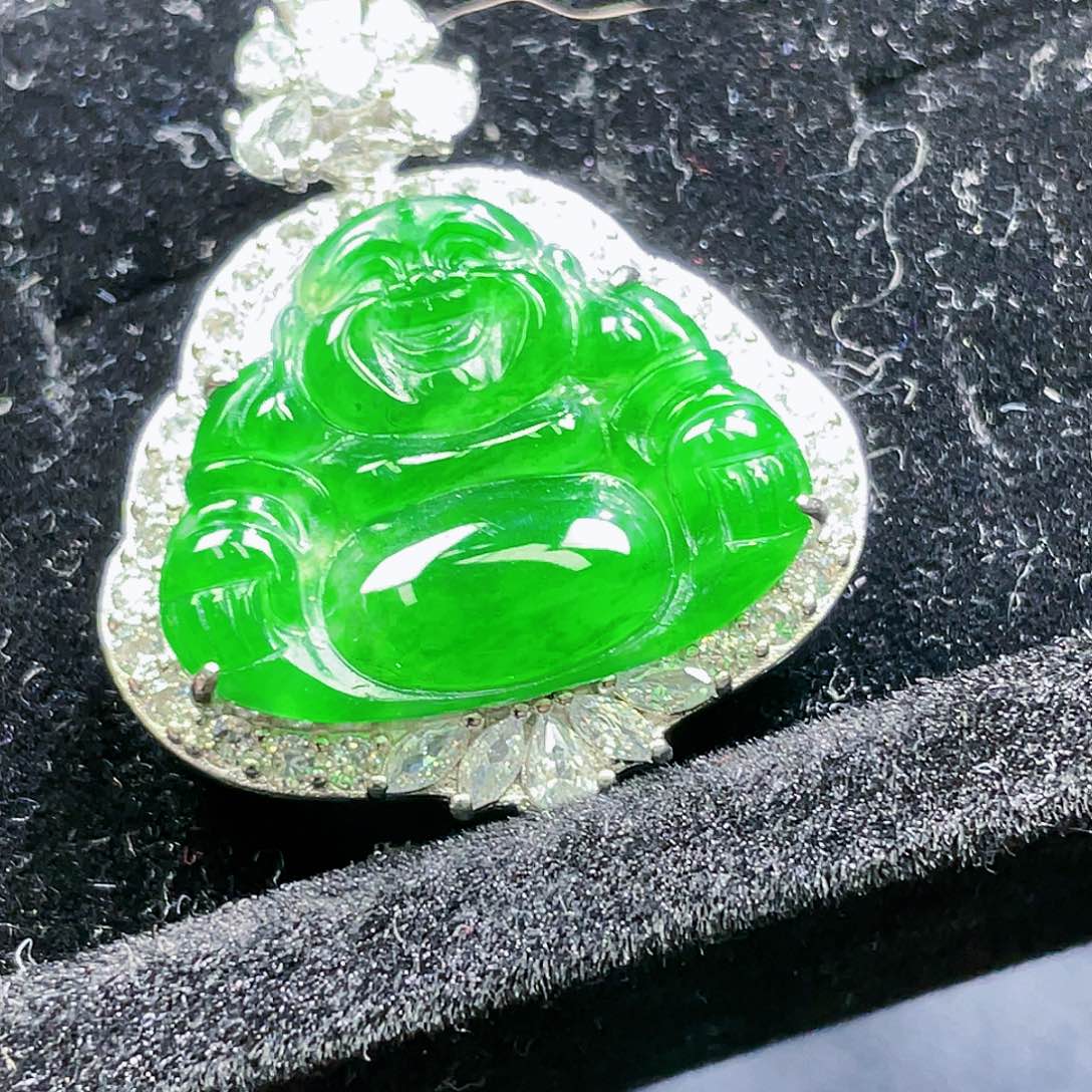 翡翠颈饰未镶嵌5，