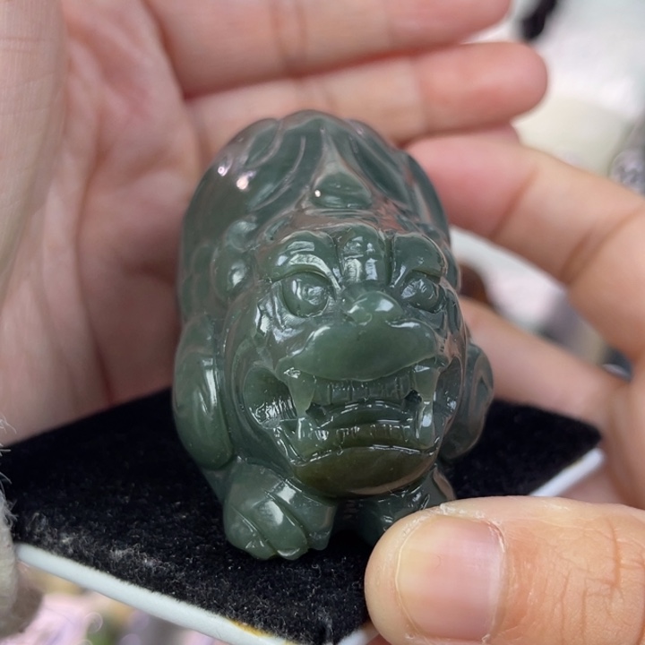 和田玉把件未镶嵌皮*洛