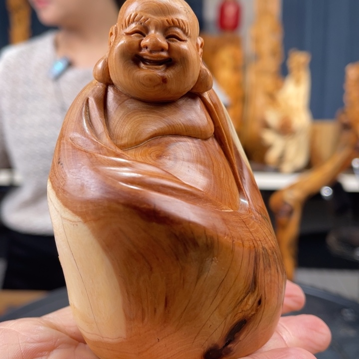 柏木（崖柏）手把件