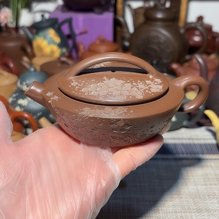 紫砂茶壶原矿宜兴紫砂150cc