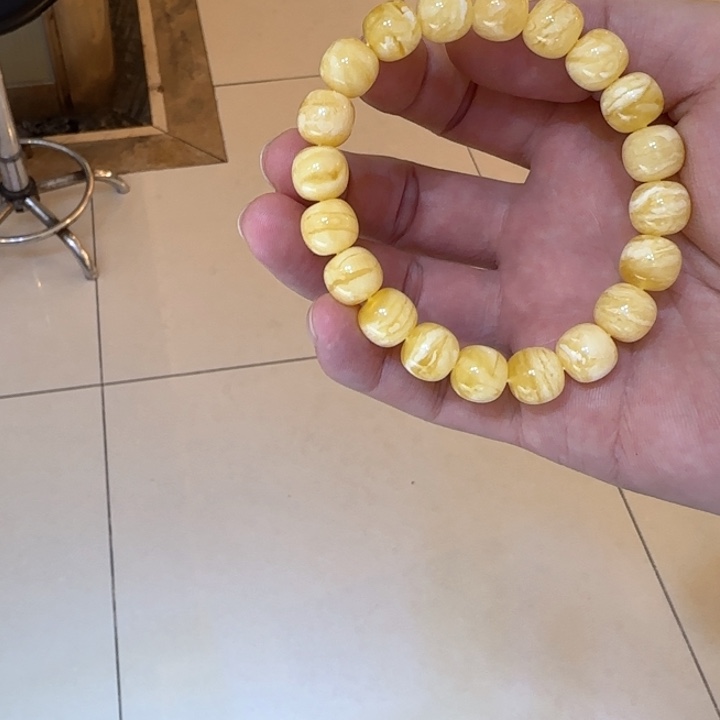 手链琥珀未镶嵌又**宥蜜蜡