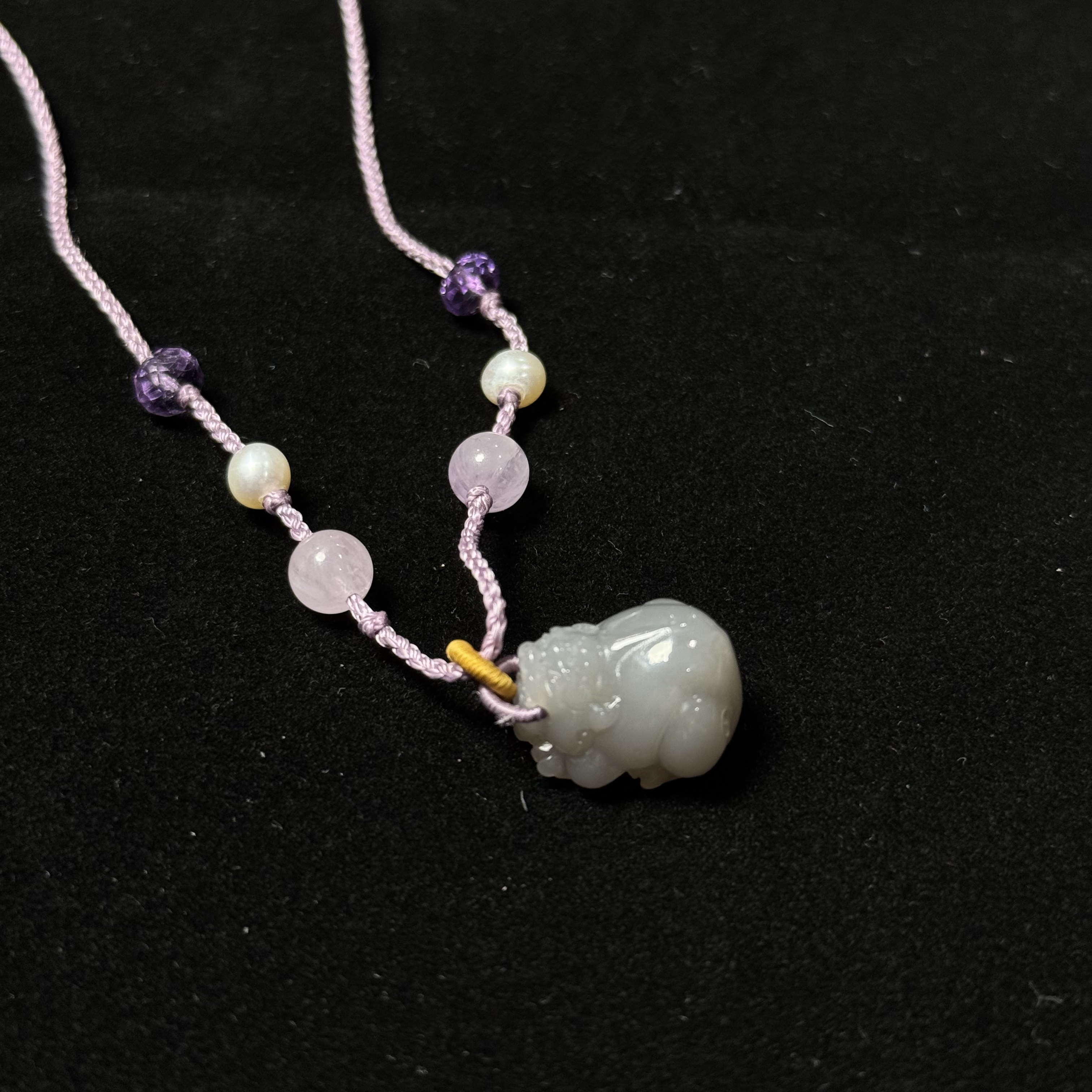 天然和田玉貔貅吊坠/8095