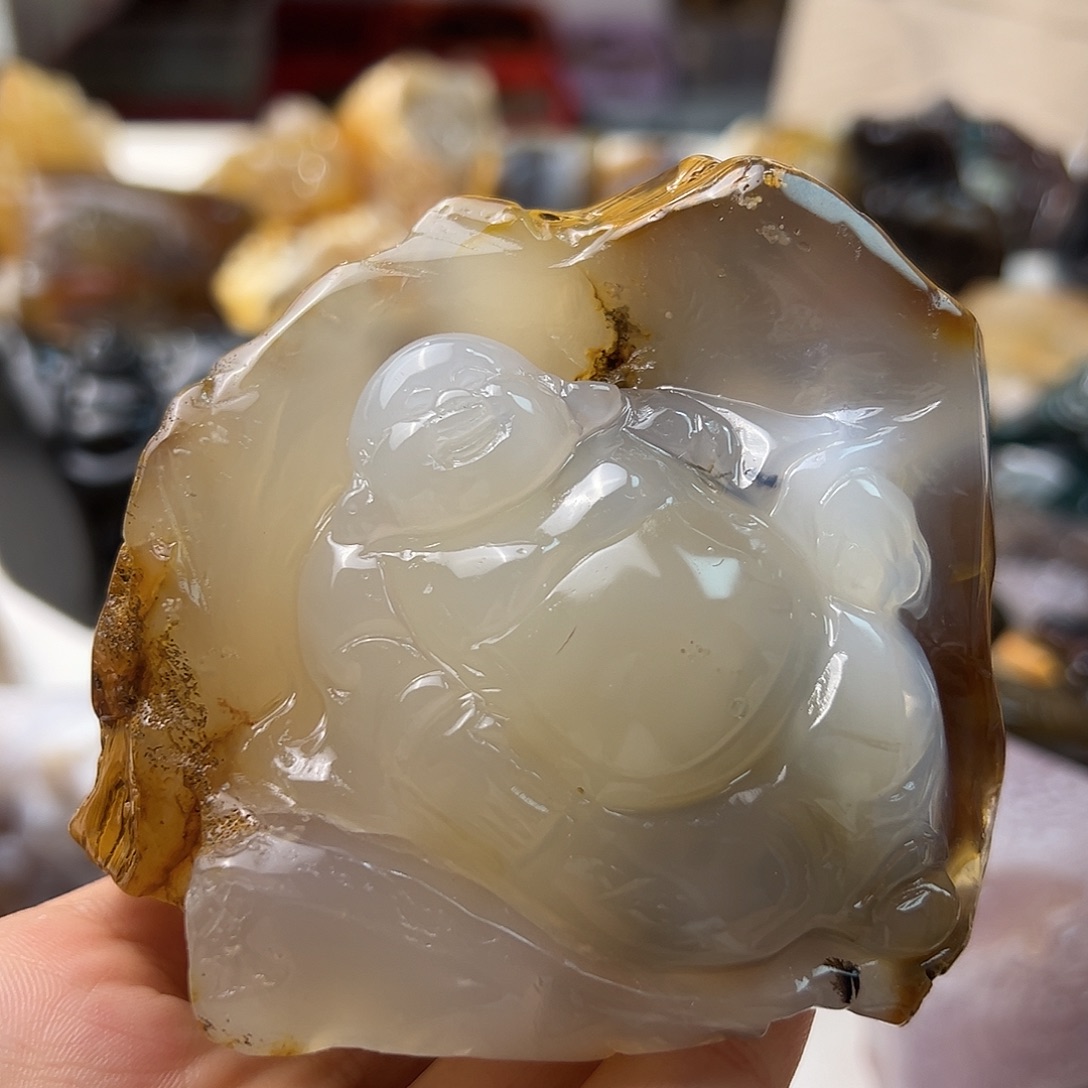 玛瑙/玉髓未镶嵌颈饰