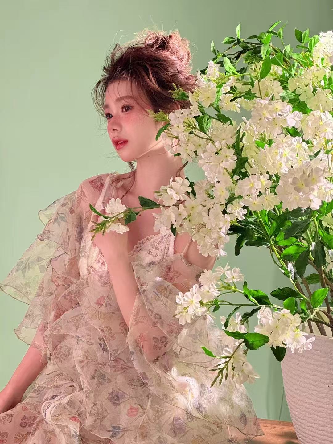 设计款显瘦气质法式小众设计师