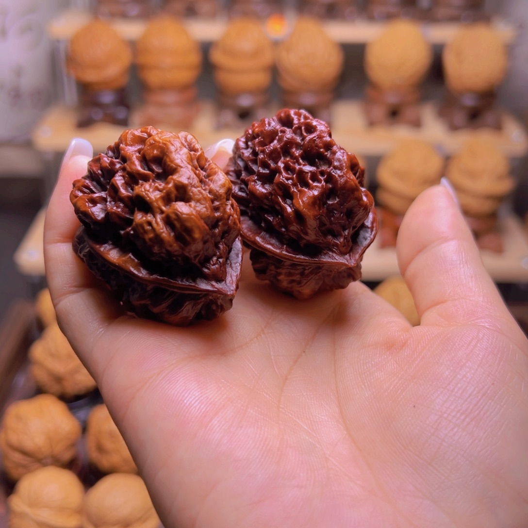 文玩核桃吊坠上古蛤蟆头H6、43