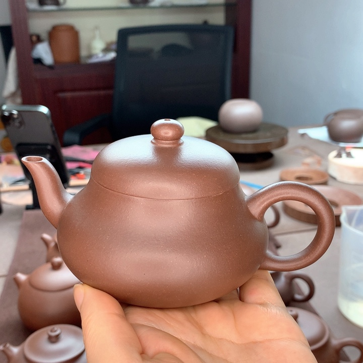 茶壶紫砂胖*儿底槽清，君德，200cc