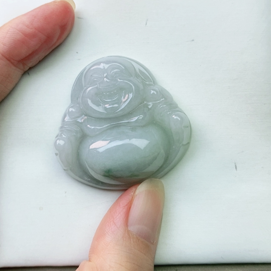颈饰未镶嵌翡翠佛公