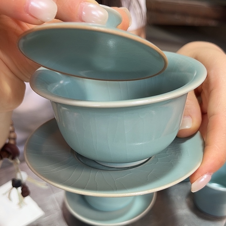 原产地原矿原釉 元宝三才