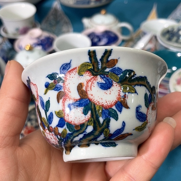 景德镇陶瓷主人杯12344