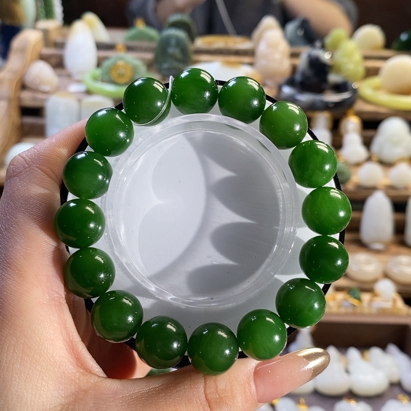 【闪购商品】和田玉手串13mm未镶嵌