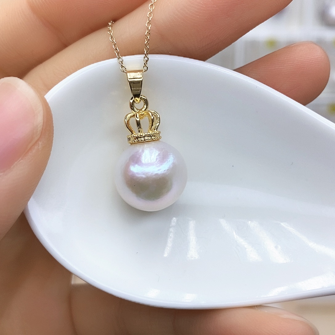 淡水珍珠合金颈饰