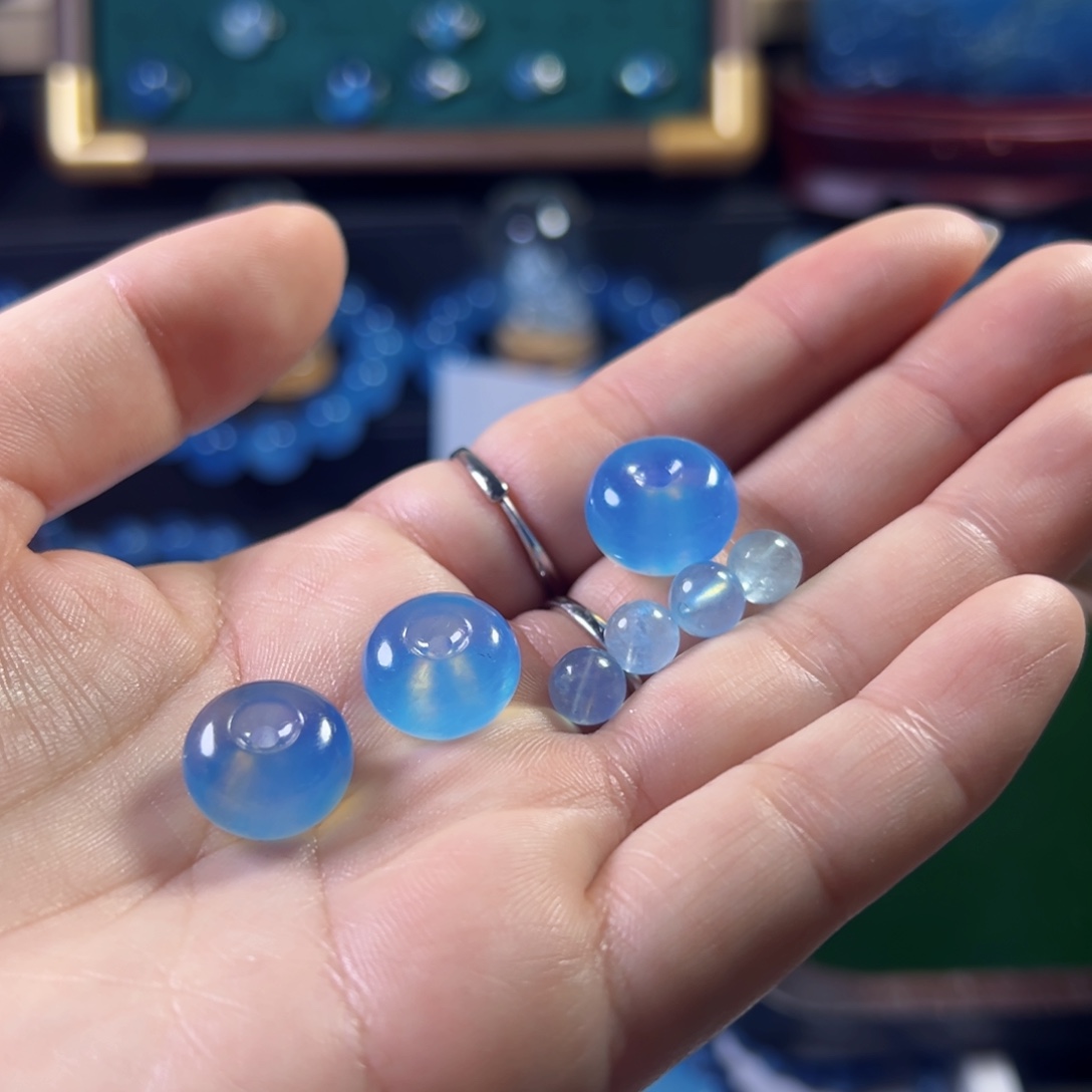 用***6海蓝平安扣直播间专拍