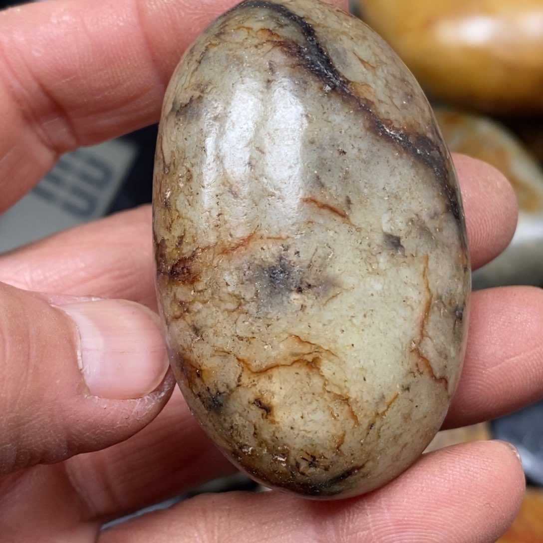 和田玉挂件银S925镀金镶嵌