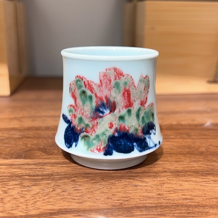 青花釉里红色差放漏50c c