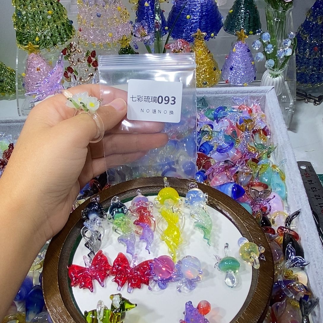 惠***格颈饰玻璃93十三个挂件