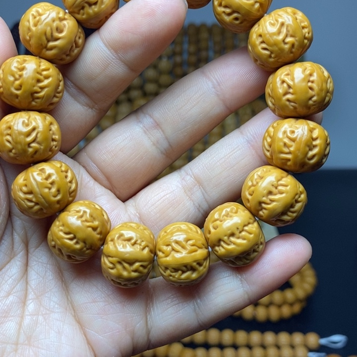 猴头核桃吊坠猴头