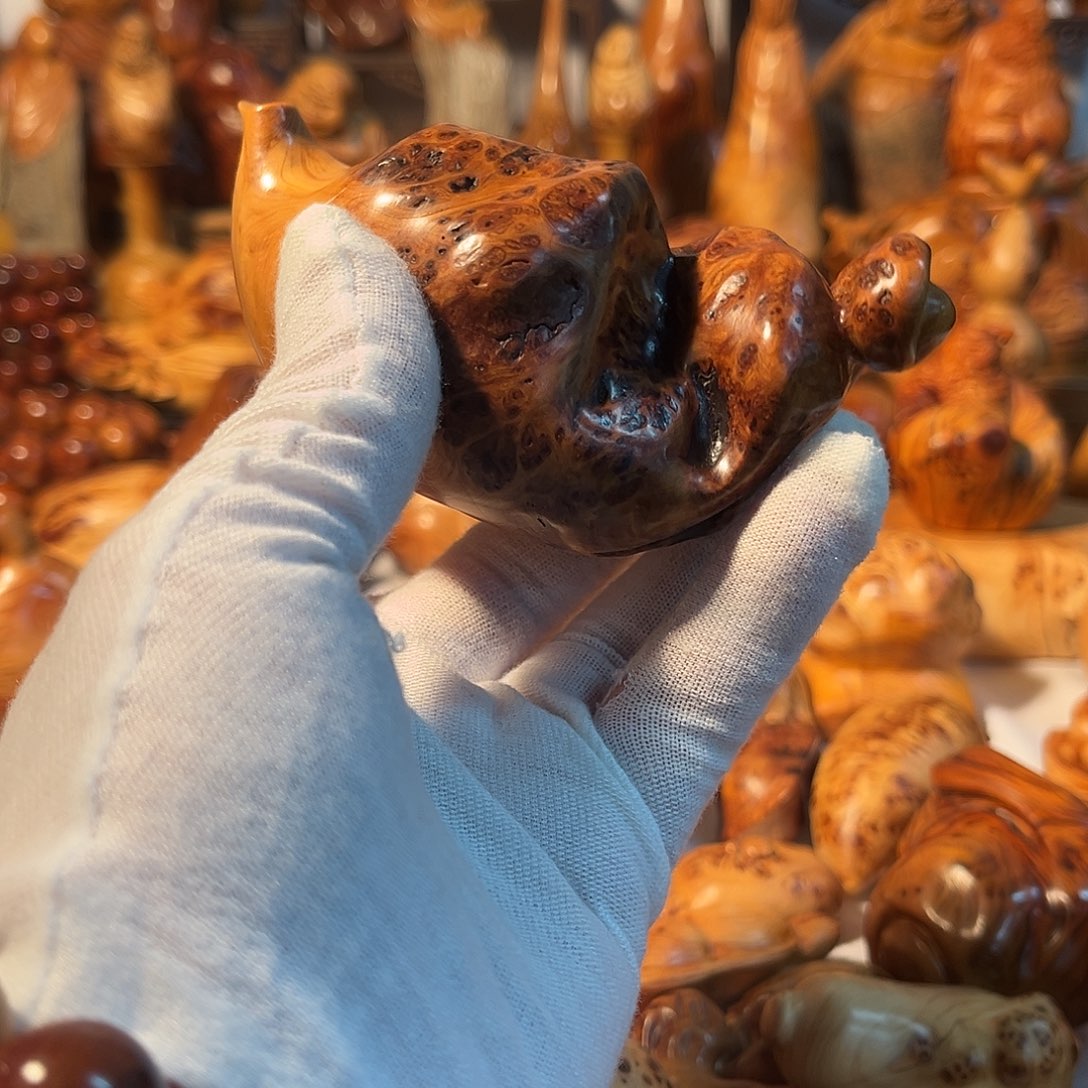 柏木（崖柏）缘*太行崖柏蚂蚁腿 把把壶