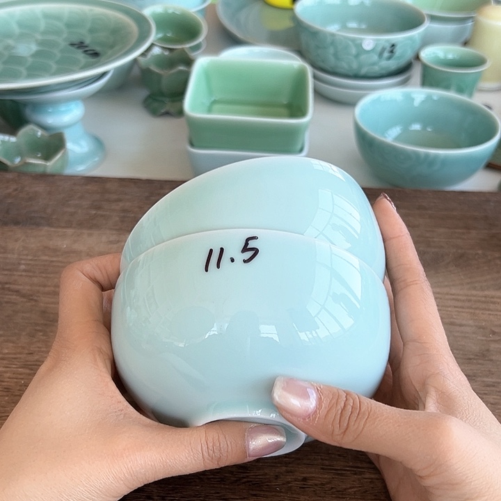 小米茶器龙泉青瓷