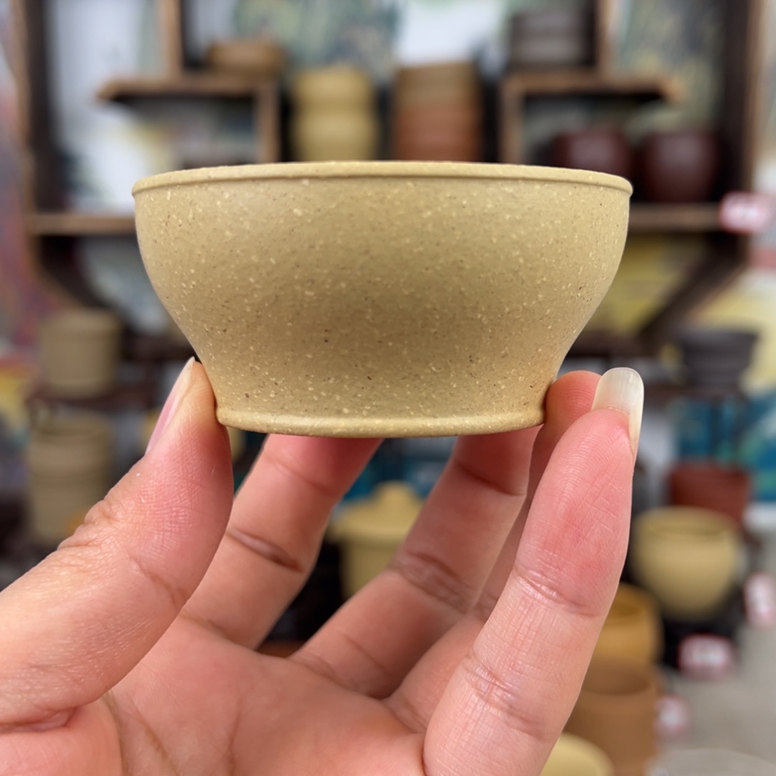 紫砂茶杯拙器甄选，纯原本矿。