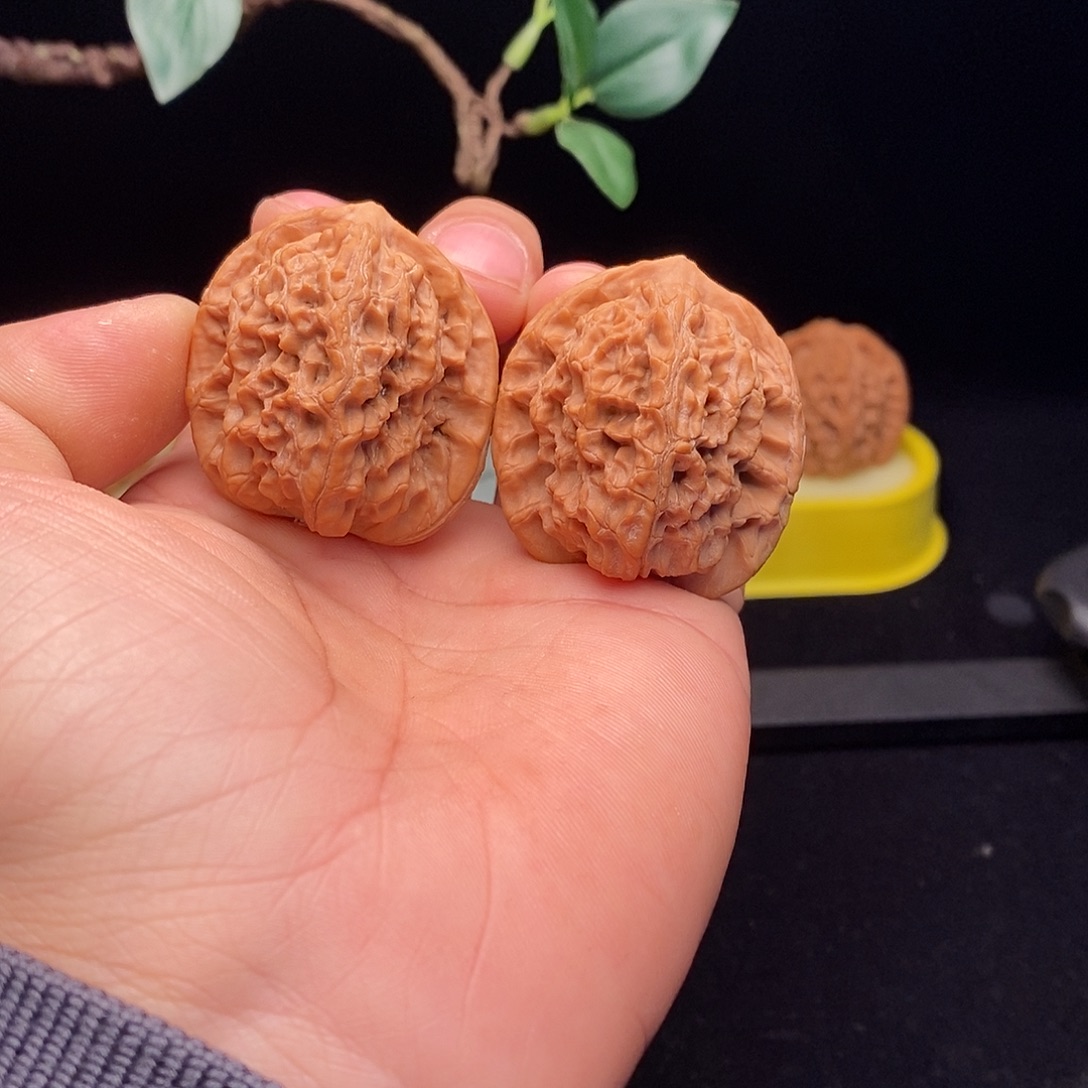 吊坠文玩核桃马老四38+