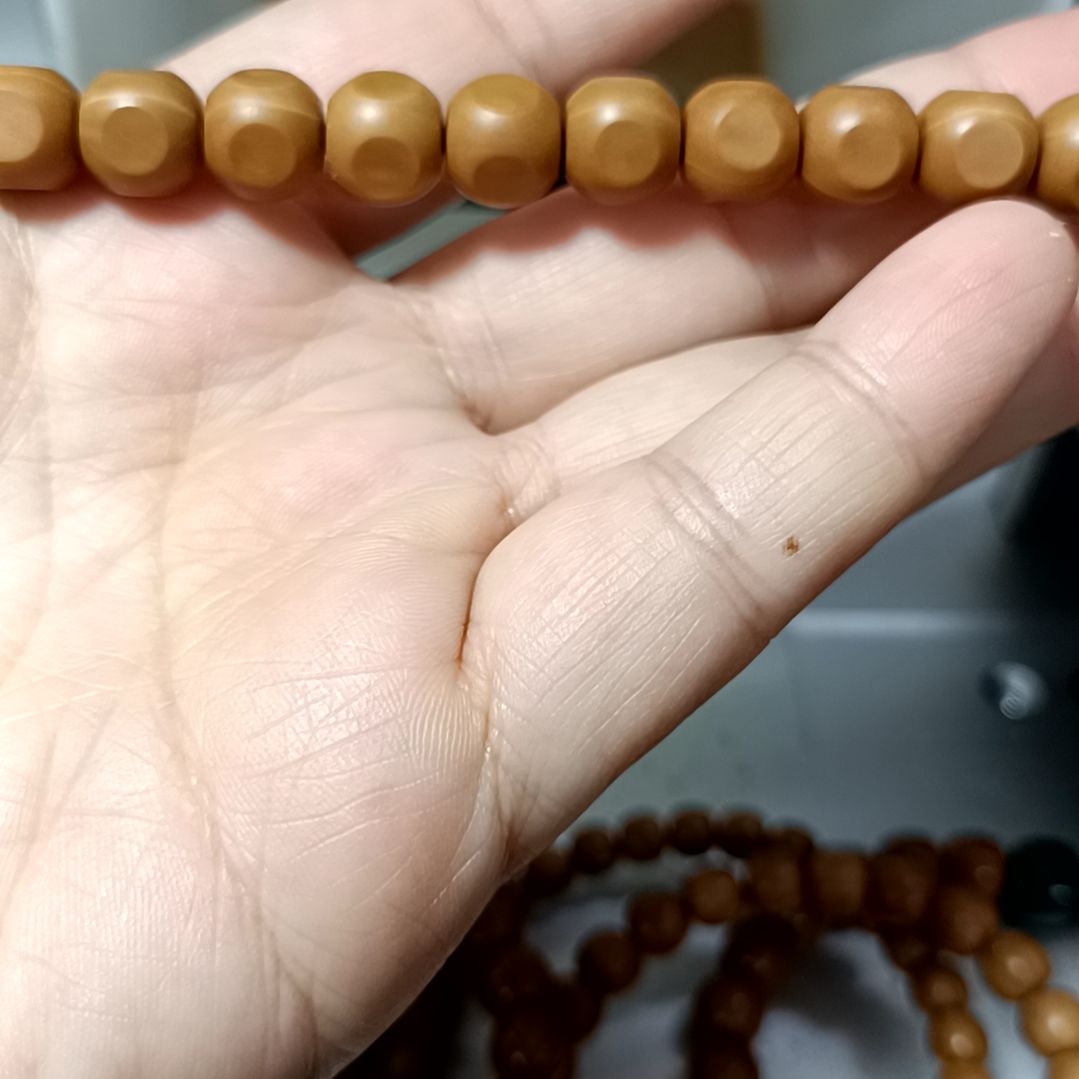 废***胎猴头核桃吊坠原皮原色六方