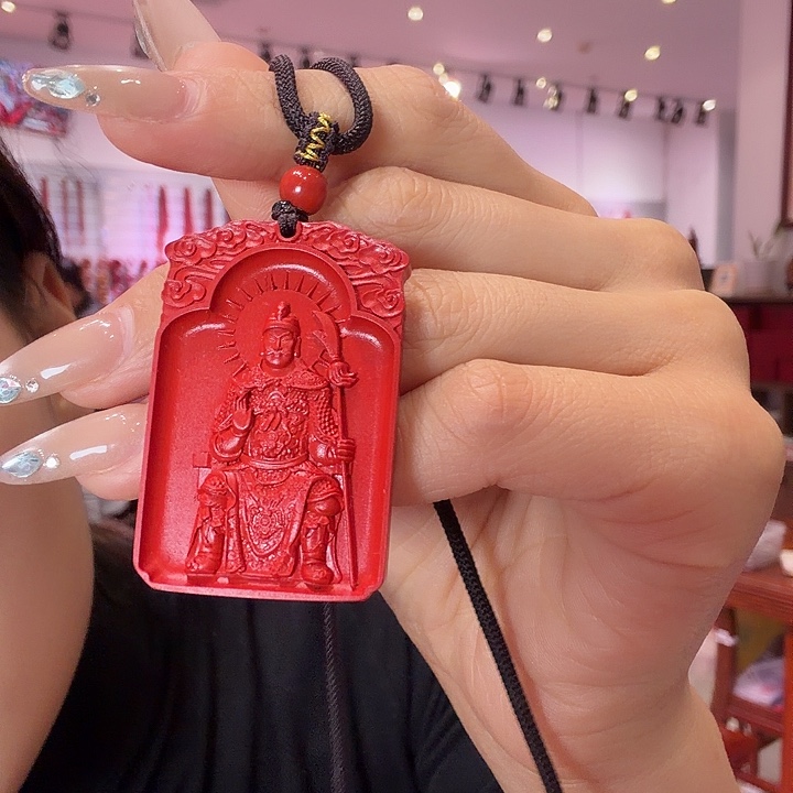 天然辰砂文哲红色朱砂2个