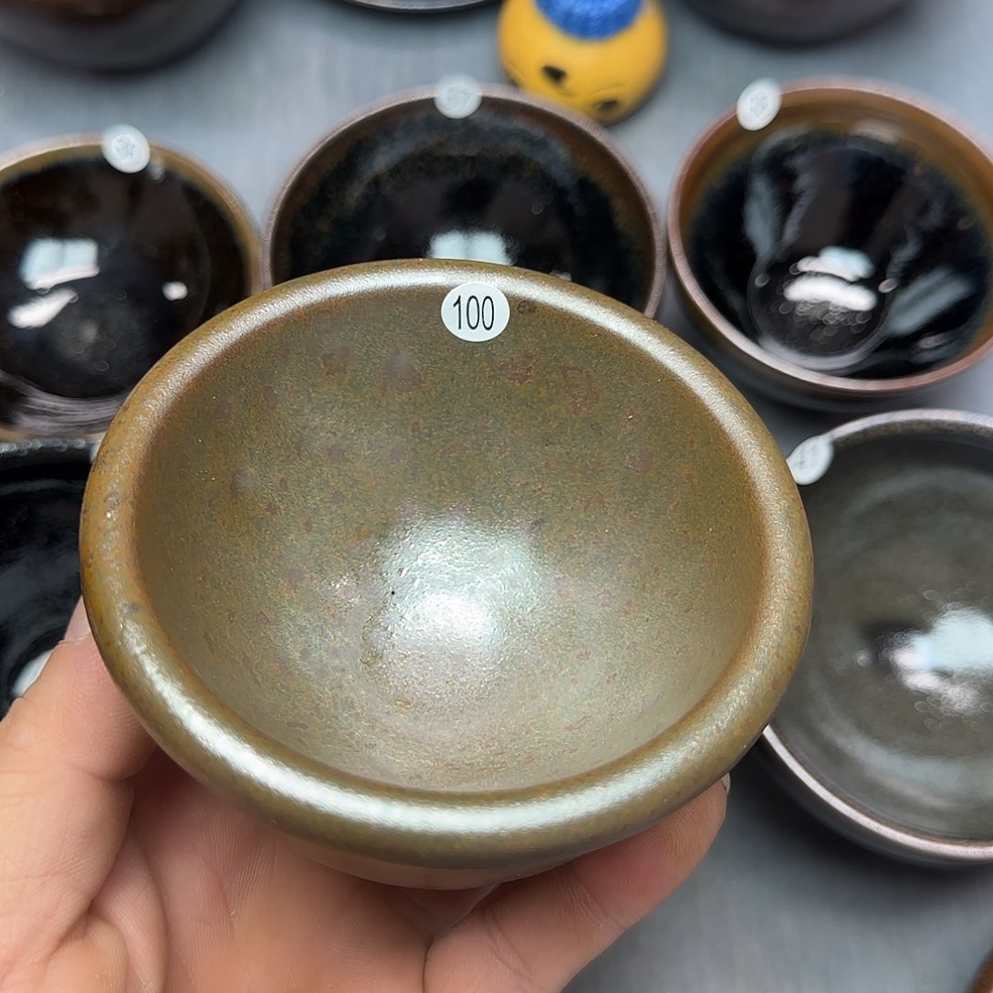 茶盏印春堂柴烧建盏