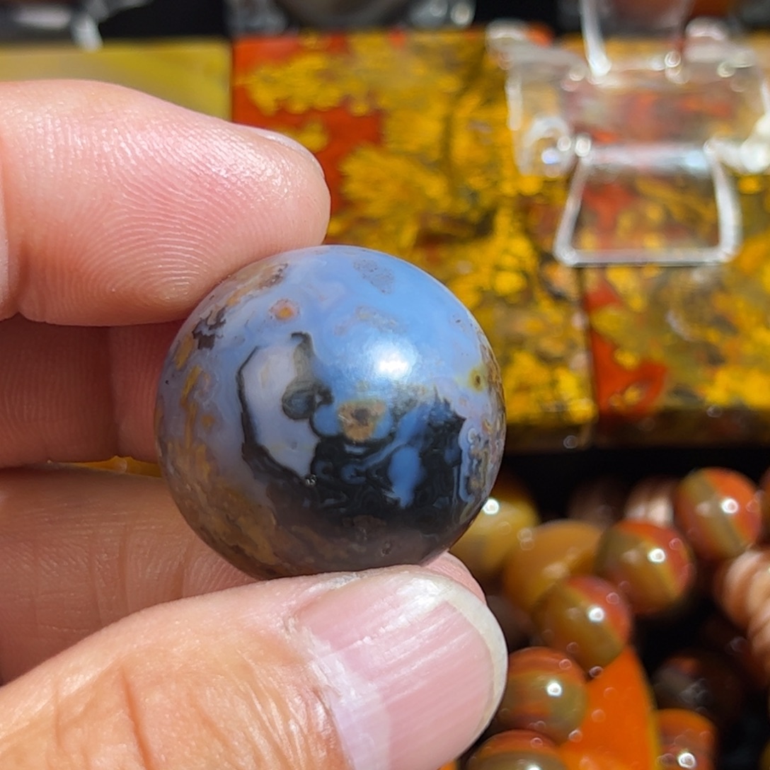 *****玛瑙/玉髓合金颈饰