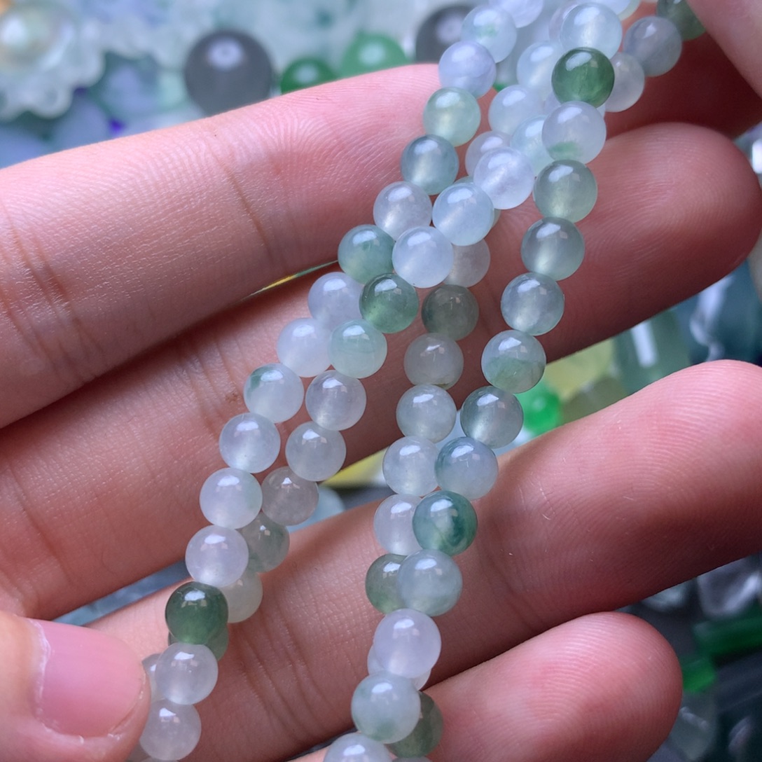 未镶嵌定制翡翠珠子