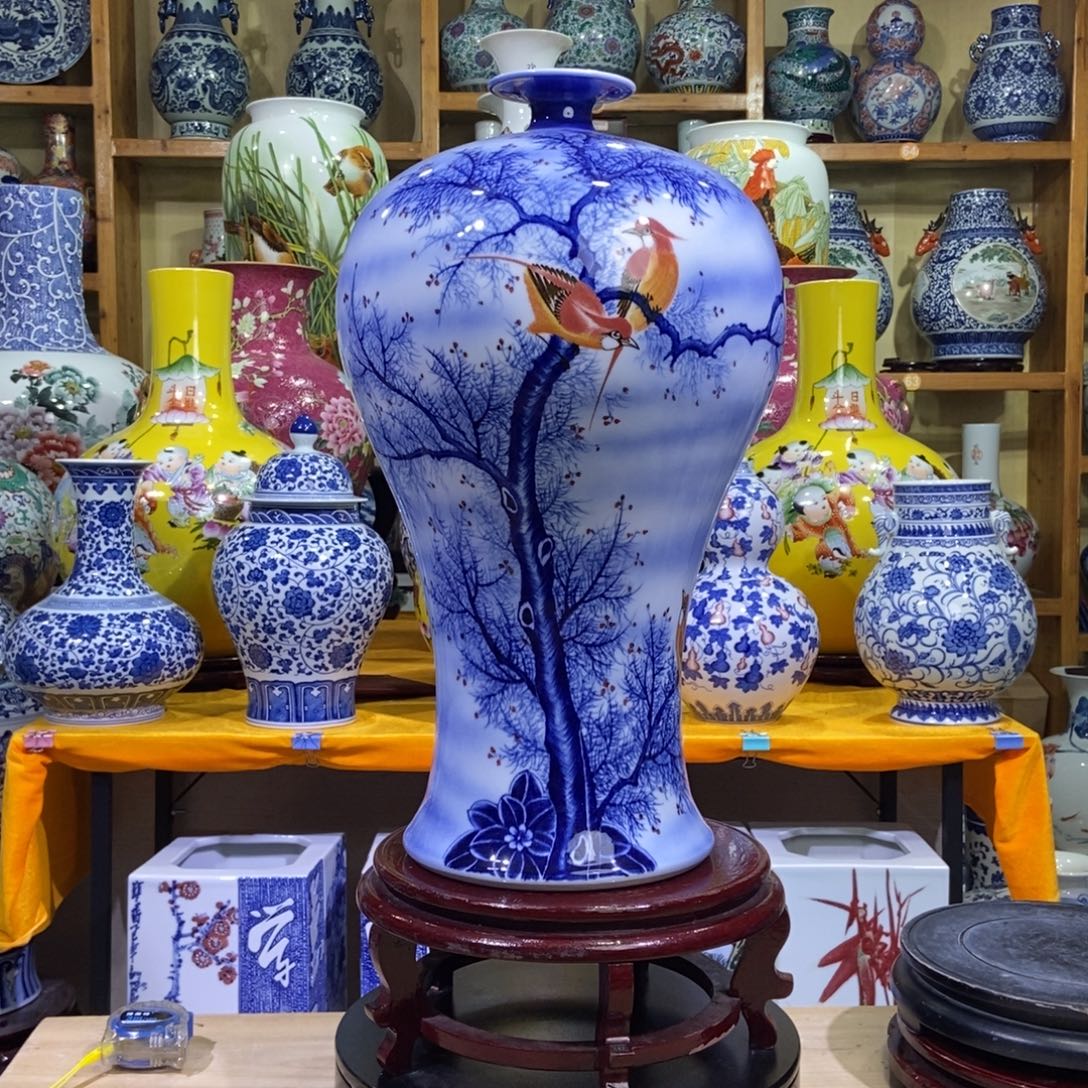 瓶景德镇陶瓷花瓶摆件