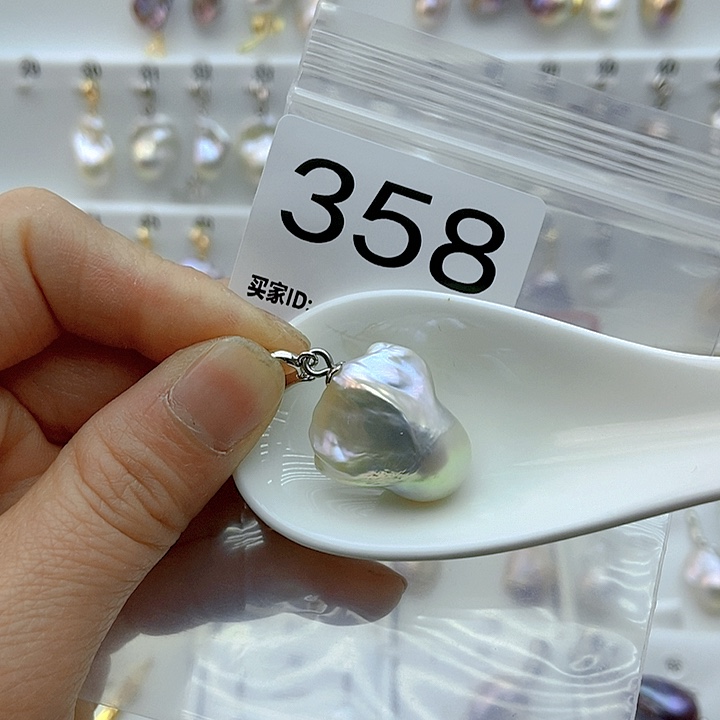 淡水珍珠颈饰银S925镶嵌