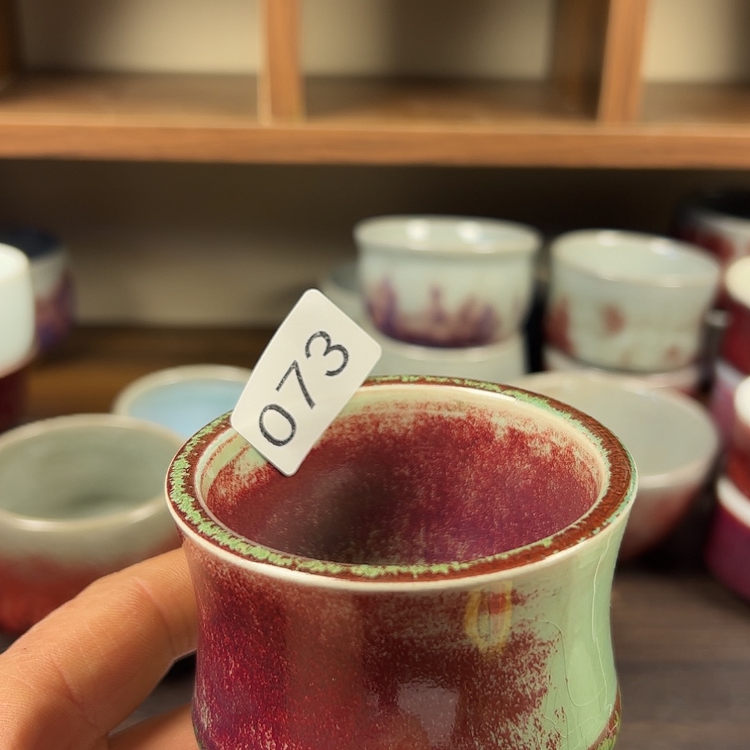 杯子钧瓷#钧瓷#原矿釉#高温#茶器#非遗传承
