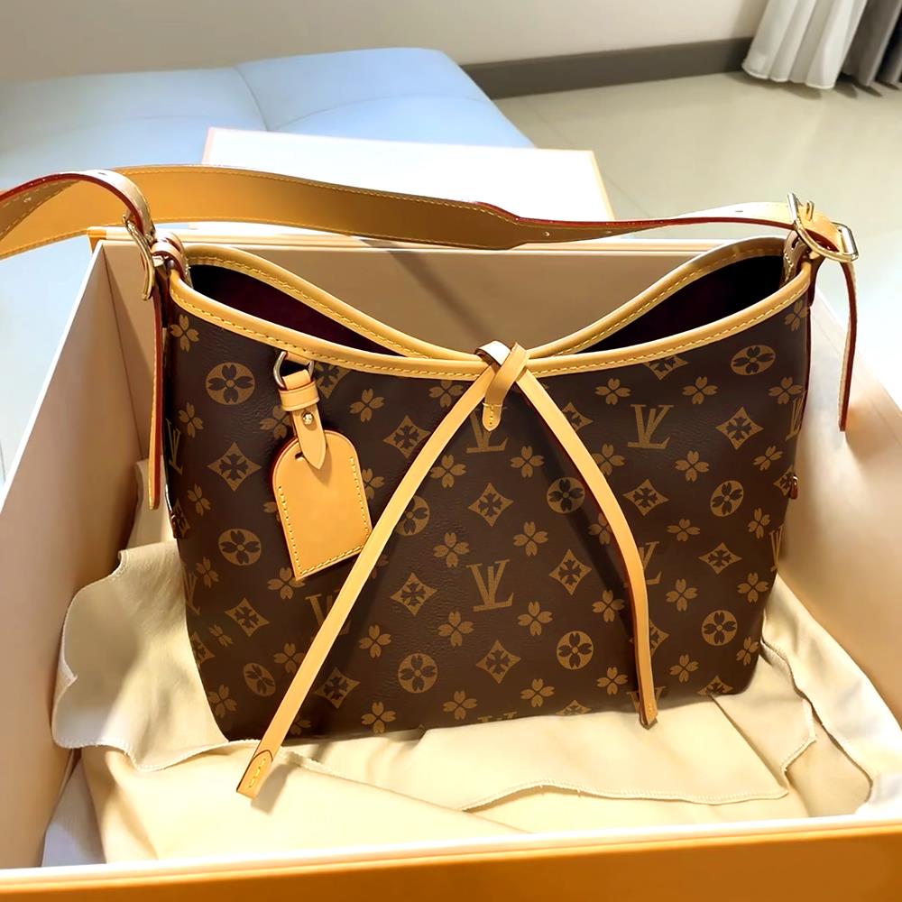 香港正品精选2025新款奢侈品真皮老花中古托特子母包单肩斜跨女包